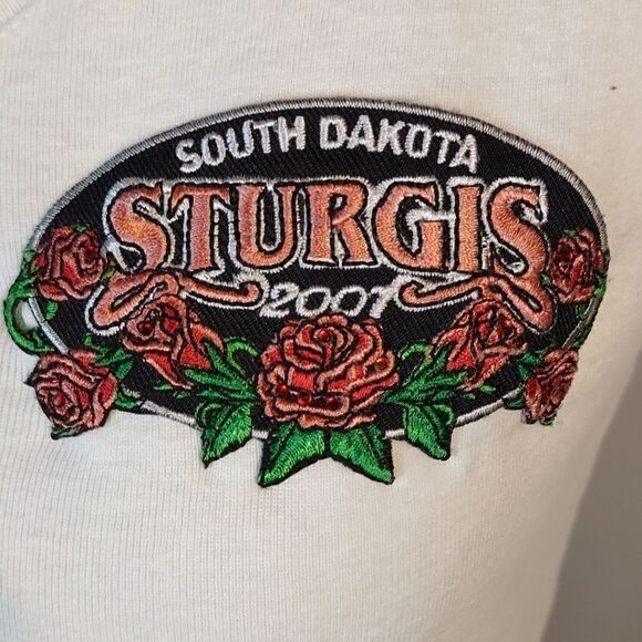 Hot Leathers Sturges 2007 Women's Tee - Picture 4 of 6